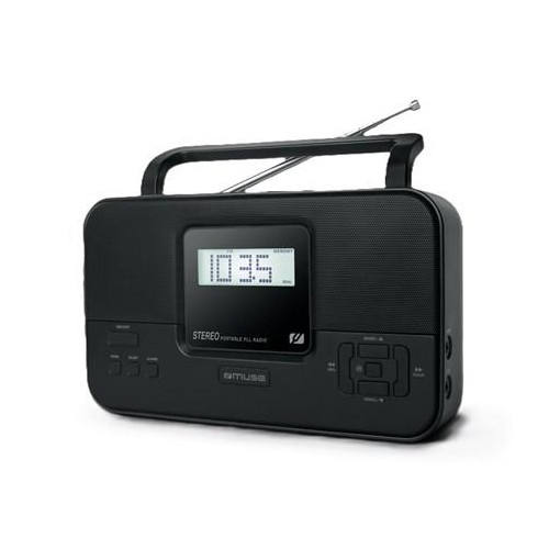 Muse Stereo Portable Radio | M-087 MB PLL | AUX in | FM radio | Headphone out