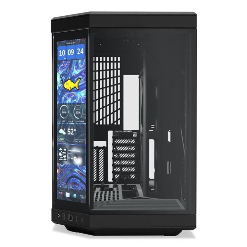 Hyte Y70 Midi Tower Touch Infinite - Pitch Black-15759670