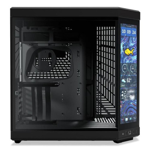 Hyte Y70 Midi Tower Touch Infinite - Pitch Black-15759671