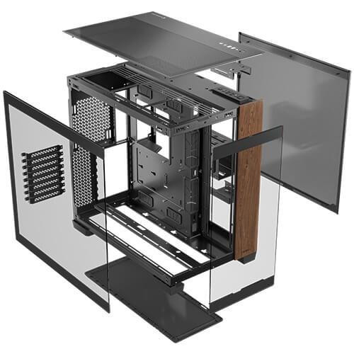 Antec C8 Wood Full Tower Czarny, Drewno-15760321