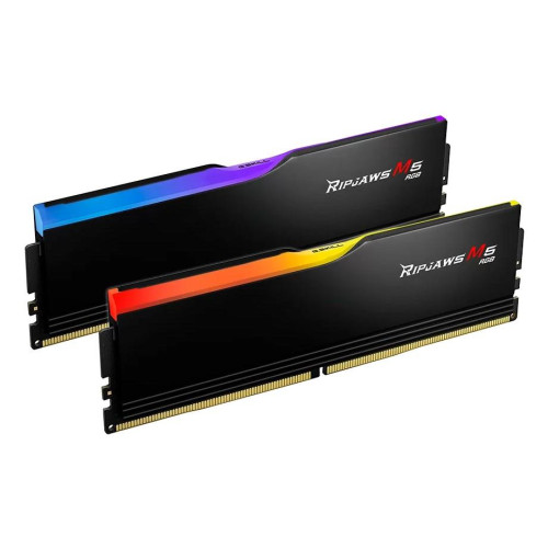 G.SKILL RIPJAWS M5 RGB DDR5 2X48GB 6000MHZ CL30-36 BLACK F5-6000J3036F48GX2-RM5RK