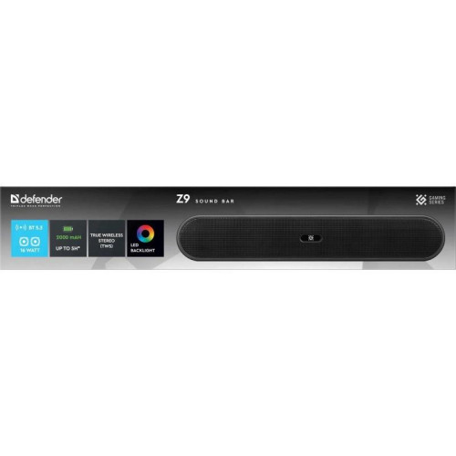 DEFENDER GŁOŚNIK SOUNDBAR Z9 16W LED BLUETOOTH-15762874