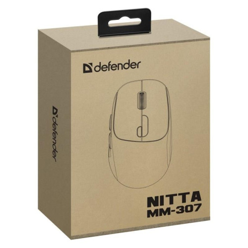 DEFENDER MYSZ NITTA MM-307 RF+BT OPTIC 1600dpi 6P BIAŁA-15763515