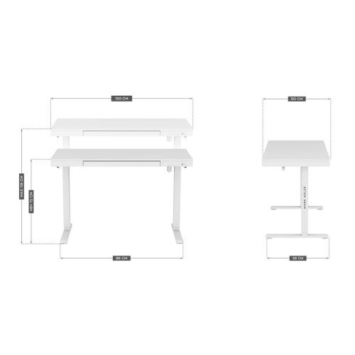 Biurko elektryczne MA-Leader 8.2 White-15789160