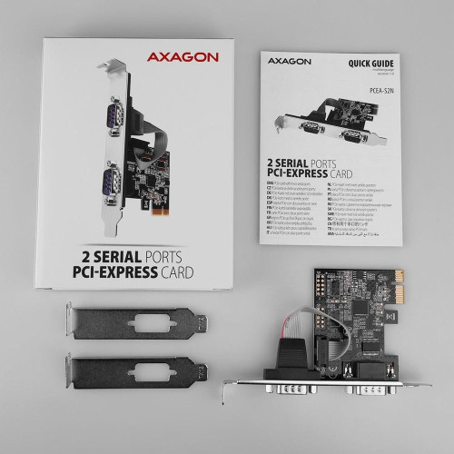 Axagon PCEA-S2N adapter Wewnętrzny RS-232-15795176