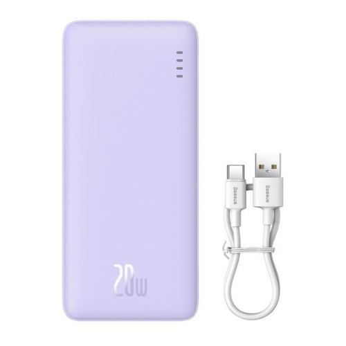 BASEUS POWERBANK AIRPOW 20000MAH 20W (FIOLETOWY)