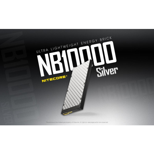 Nitecore NB10000 Silver Litowo-jonowa (Li-Ion) 10000 mAh Srebrny-15796371