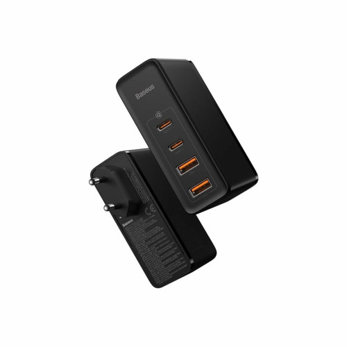 BASEUS ŁADOWARKA SIECIOWA 2X USB+2X USB-C (CZARNA)-15796491