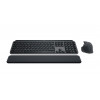 Logitech MX Keys S Combo klawiatura Dołączona myszka Biuro RF Wireless + Bluetooth QWERTY Amerykański międzynarodowy