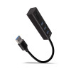 AXAGON HMA-CR3A Koncentrator wieloportowy, USB 3.0 Type-A, 3x USB-A, SD, microSD