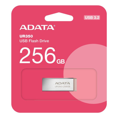 ADATA UR350 pamięć USB 256 GB USB Typu-A 3.2 Gen 1 (3.1 Gen 1) Brązowy, Stal nierdzewna-15808963