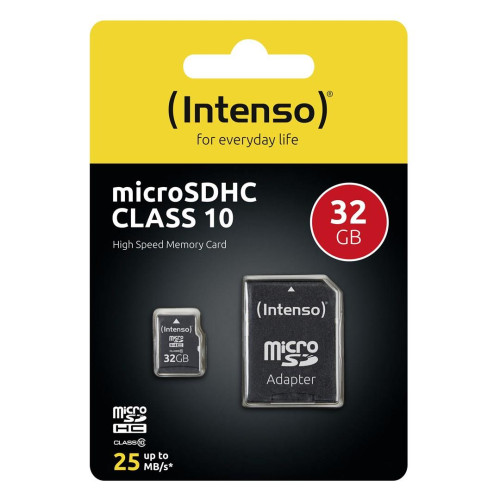 Intenso 32GB MicroSDHC Klasa 10-15809001