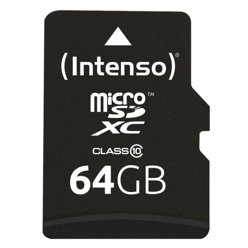 Intenso 64GB MicroSDHC MicroSDXC Klasa 10-15809004