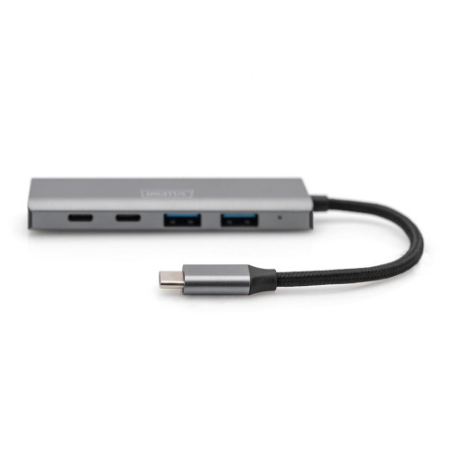 Digitus Koncentrator USB-C 4-portowy, 2 x USB A i 2 x USB-C-15809480