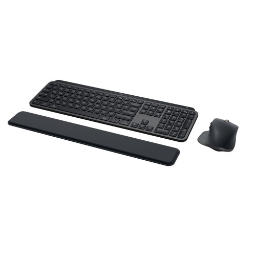 Logitech MX Keys S Combo klawiatura Dołączona myszka Biuro RF Wireless + Bluetooth QWERTY Amerykański międzynarodowy