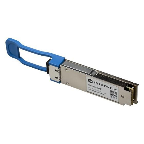 Mikrotik XQ+31LC10D moduł przekaźników sieciowych 100000 Mbit/s QSFP28 1309nm