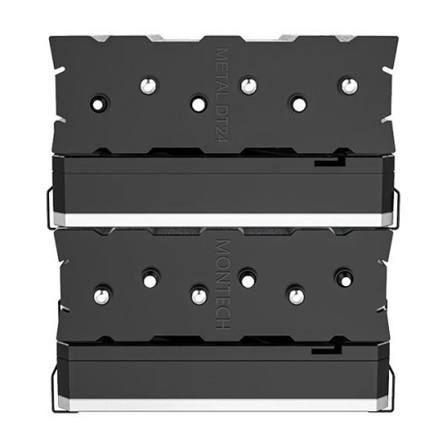 Montech METAL DT24 BASE system chłodzenia komputerów Procesor Chłodnica powietrza 12 cm Czarny 2 szt.-15833176