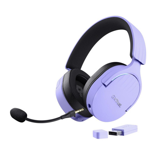 Słuchawki gamingowe Trust GXT 491P FAYZO WIRELESS Purple