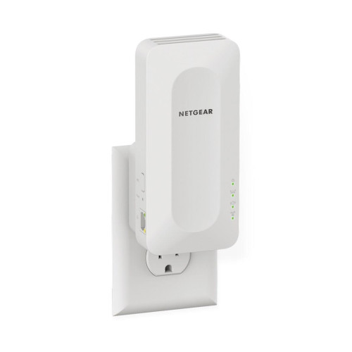 Wzmacniacz sieciowy NETGEAR AX1800 4-Stream WiFi 6 Mesh Extender Biały 10, 100, 1000 Mbit/s