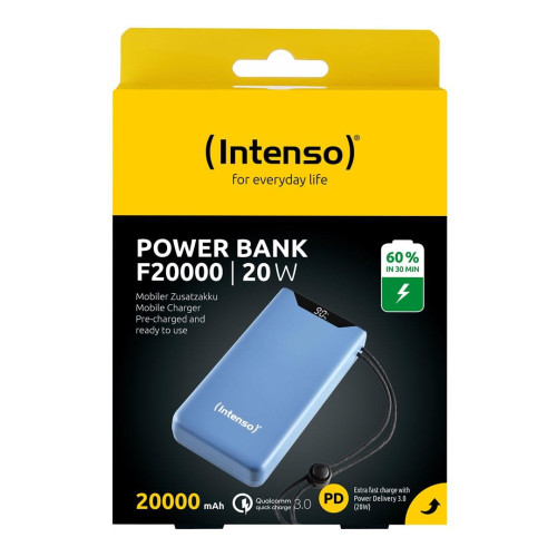 Intenso 7332055 bank mocy Litowo-polimerowy (LiPo) 20000 mAh Niebieski-15849548