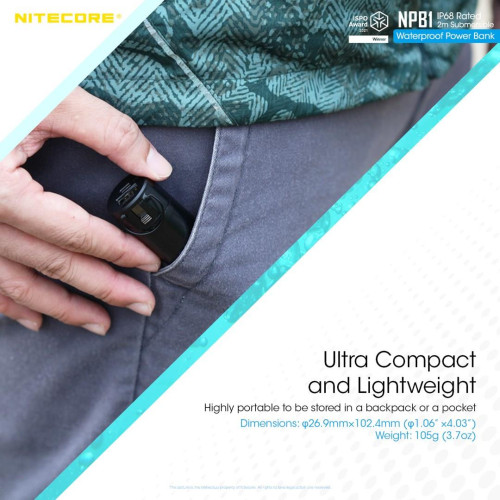 Power bank 5000mAh IP68/NPB1 Nitecore-15849564