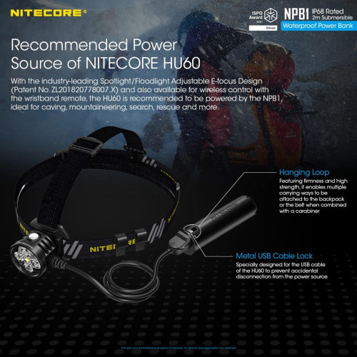 Power bank 5000mAh IP68/NPB1 Nitecore-15849566