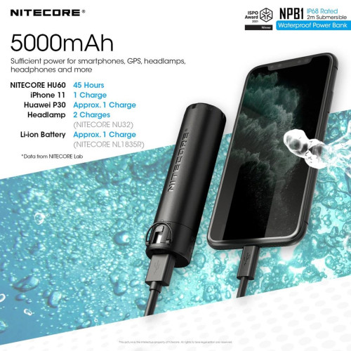 Power bank 5000mAh IP68/NPB1 Nitecore-15849568