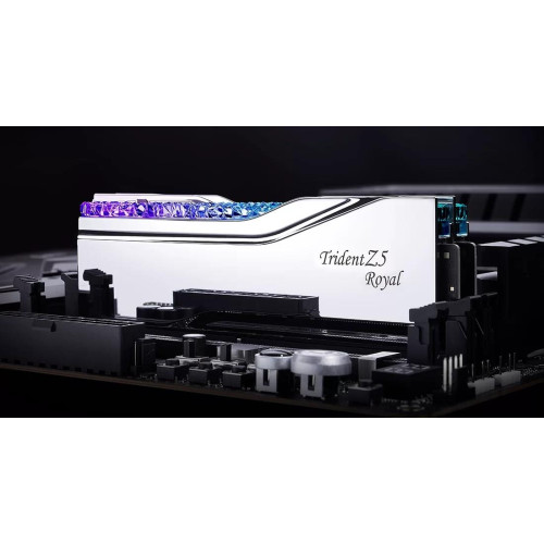 G.SKILL TRIDENT Z5 ROYAL RGB DDR5 2X16GB 6000MHZ CL28 SILVER F5-6000J2836G16GX2-TR5S-15862045