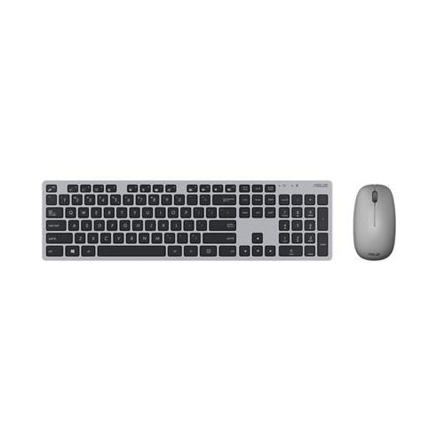 ASUS W5000 klawiatura Dołączona myszka Biuro RF Wireless Szary