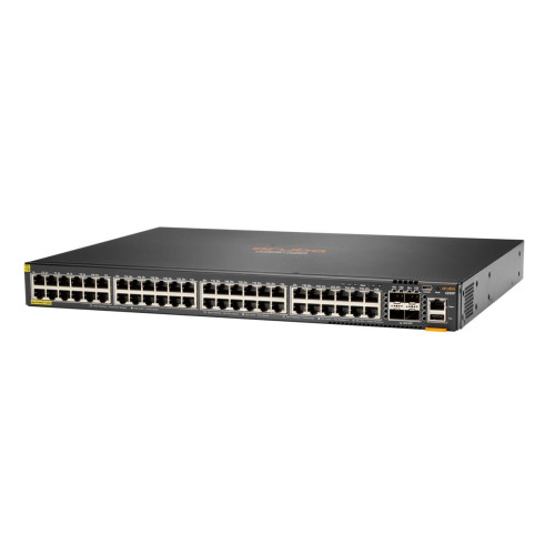 Aruba 6200F 48G Class4 PoE 4SFP+ 740W Zarządzany L3 Gigabit Ethernet (10/100/1000) Obsługa PoE 1U Czarny-15893790