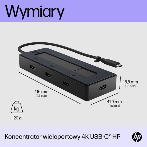 HP 4K USB-C Multiport Hub (EU)-15898509