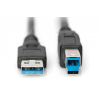 Kabel połączeniowy USB 3.0 typ USB A/USB B M/M, 1.8m, czarny-15927982
