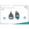 Kabel połączeniowy USB 3.0 typ USB A/USB B M/M, 1.8m, czarny-15927983