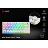 Klawiatura mechaniczna bezprzewodowa PHENIX WHITE Gateron Red Pro, Pudding-15929023