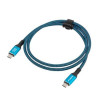 Kabel USB-C M/M USB4 1M 240W 8K 60HZ czarno-niebieski-15929561