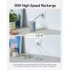 Powerbank 545 NANO 30W 10000mAh z wbudowanym kablem USB-C, zielony-15933066