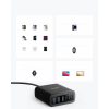 Ładowarka GaN 112W 3xUSB-A 3xUSB-C czarna-15933172