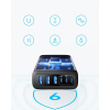 Ładowarka GaN 112W 3xUSB-A 3xUSB-C czarna-15933173