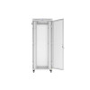 Szafa instalacyjna rack stojąca 19 cali 42U 800x1000 drzwi perforowane LCD szara (Flat pack)-15933705