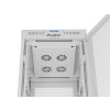 Szafa instalacyjna rack stojąca 19 cali 42U 600x800 drzwi perforowane LCD szara (Flat pack)-15933723