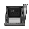 Szafa instalacyjna rack stojąca 19 cali 15U 600x600 drzwi perforowane czarna (Flat pack)-15936760