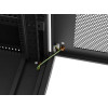 Szafa instalacyjna rack stojąca 19 cali 32U 600x600 drzwi perforowane LCD czarna (Flat pack)-15936774