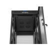 Szafa instalacyjna rack stojąca 19 cali 32U 600x800 drzwi perforowane LCD czarna (Flat pack)-15936785