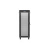 Szafa instalacyjna rack stojąca 19 cali 32U 600x1000 drzwi perforowane LCD czarna (Flat pack)-15936801