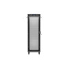 Szafa instalacyjna rack stojąca 19 cali 37U 600x600 drzwi perforowane LCD czarna (Flat pack)-15936826