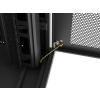 Szafa instalacyjna rack stojąca 19 cali 37U 800x800 drzwi perforowane LCD czarna (Flat pack)-15936838