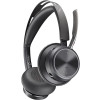 POLY Zestaw słuchawkowy Voyager Focus 2 USB-C-C + przejściówka USB-C/A Adapter + podstawka ładująca-15956227