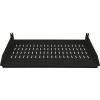 Półka stała 19 cali 1U głębokość 250mm Czarna-15982833