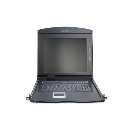 Konsola 17 cali LCD z touchpad KVM 16 portów 1U klawiatura US-15924158