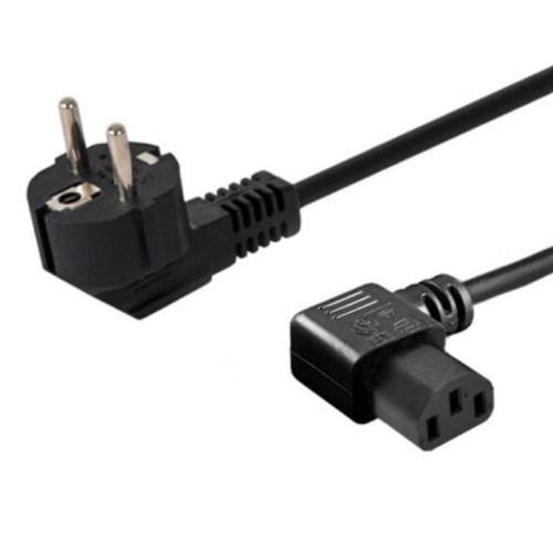 Kabel zasilający Schuko (M) kątowy - IEC C13, kątowy 1,8 CL-116-9253452